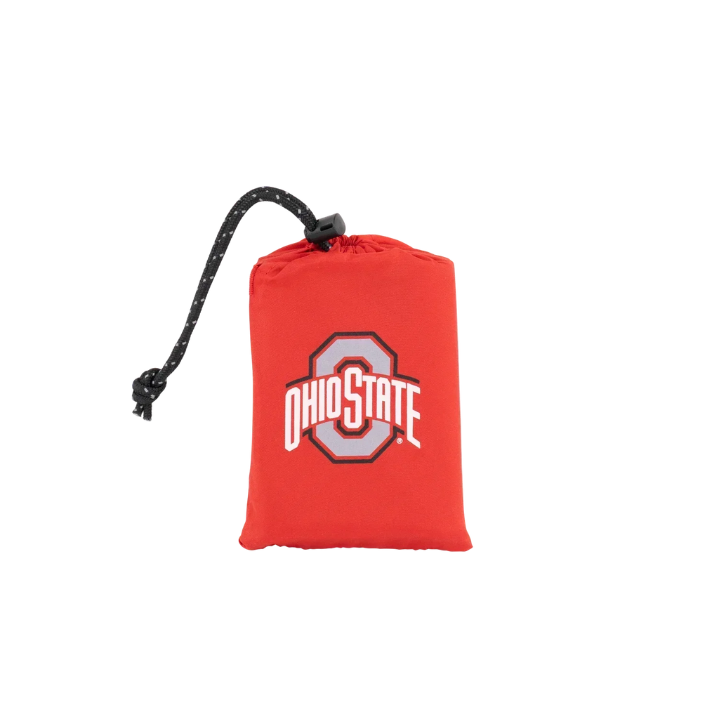 Ultra-Lightweight College V Seat Inflatable Stadium Cushion - Ohio State Buckeyes - Choice 778 - Ergonomic Portable Stadium Seat for Sports Events Detail