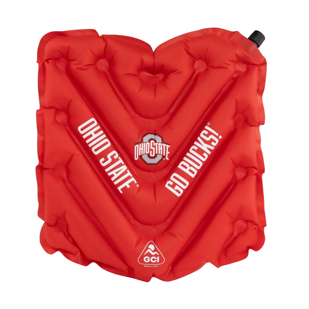 Ultra-Lightweight College V Seat Inflatable Stadium Cushion - Ohio State Buckeyes - Choice 778 - Ergonomic Portable Stadium Seat for Sports Events - Default Title