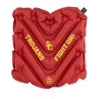 Bleacher-Friendly College V Seat Inflatable Stadium Cushion - USC Trojans - Choice 523 - Grandstand Cushion Seat with Secure Under-Bench Hooks - Default Title