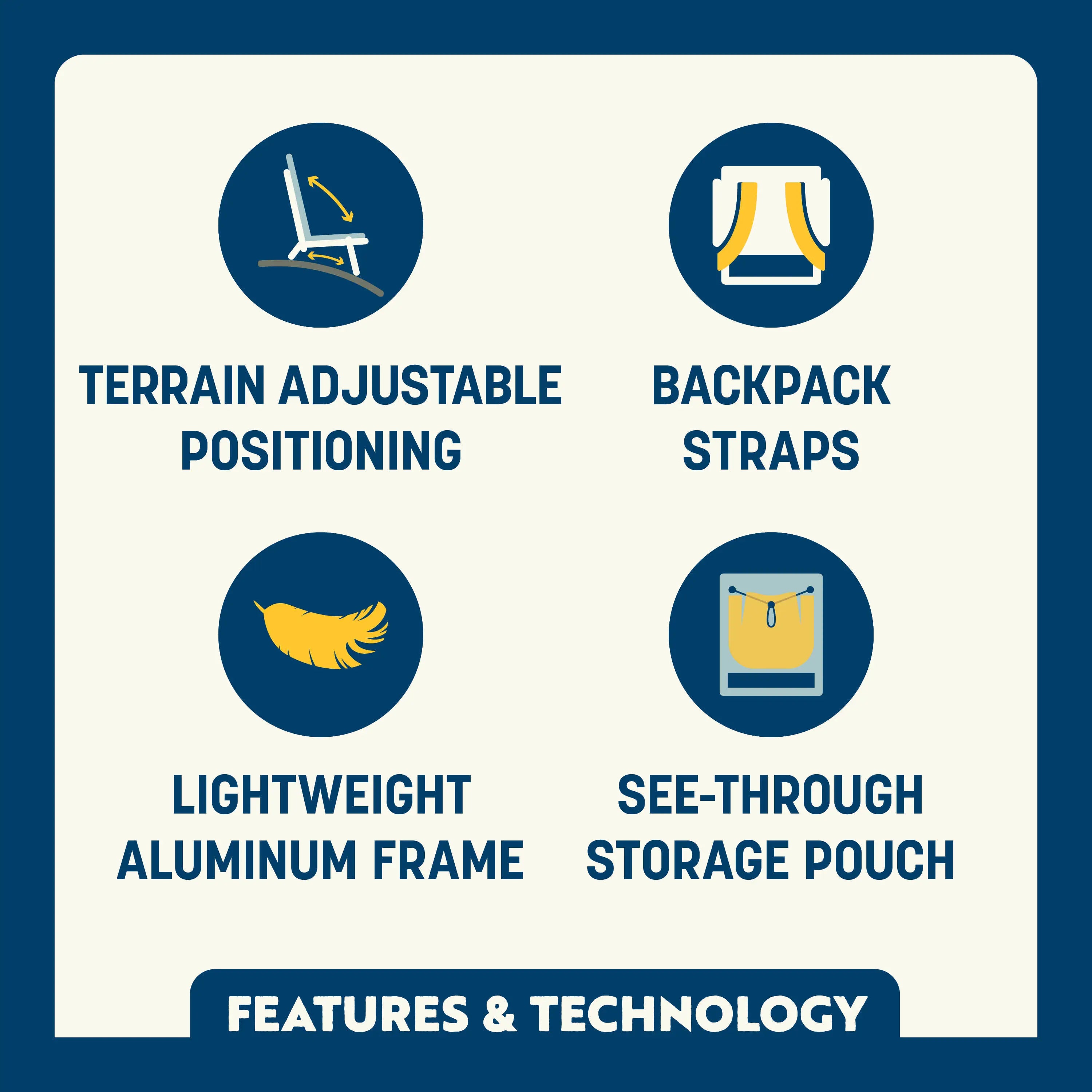 Low-Profile Everywhere Chair 2 - Choice 656 - Multi-Position Outdoor Beach Chair with Pillow Detail