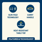 Heavy-Duty Camp Master Cook Station - Choice 171 - Heat-Resistant Over-Fire Grill Rack for Camping Detail