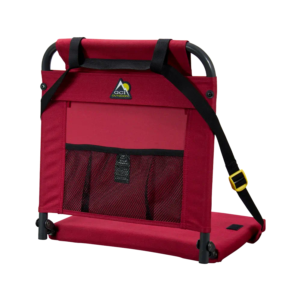 Ultra-Lightweight BleacherBack - Choice 696 - Bleacher-Friendly Stadium Chair with Back Support Detail