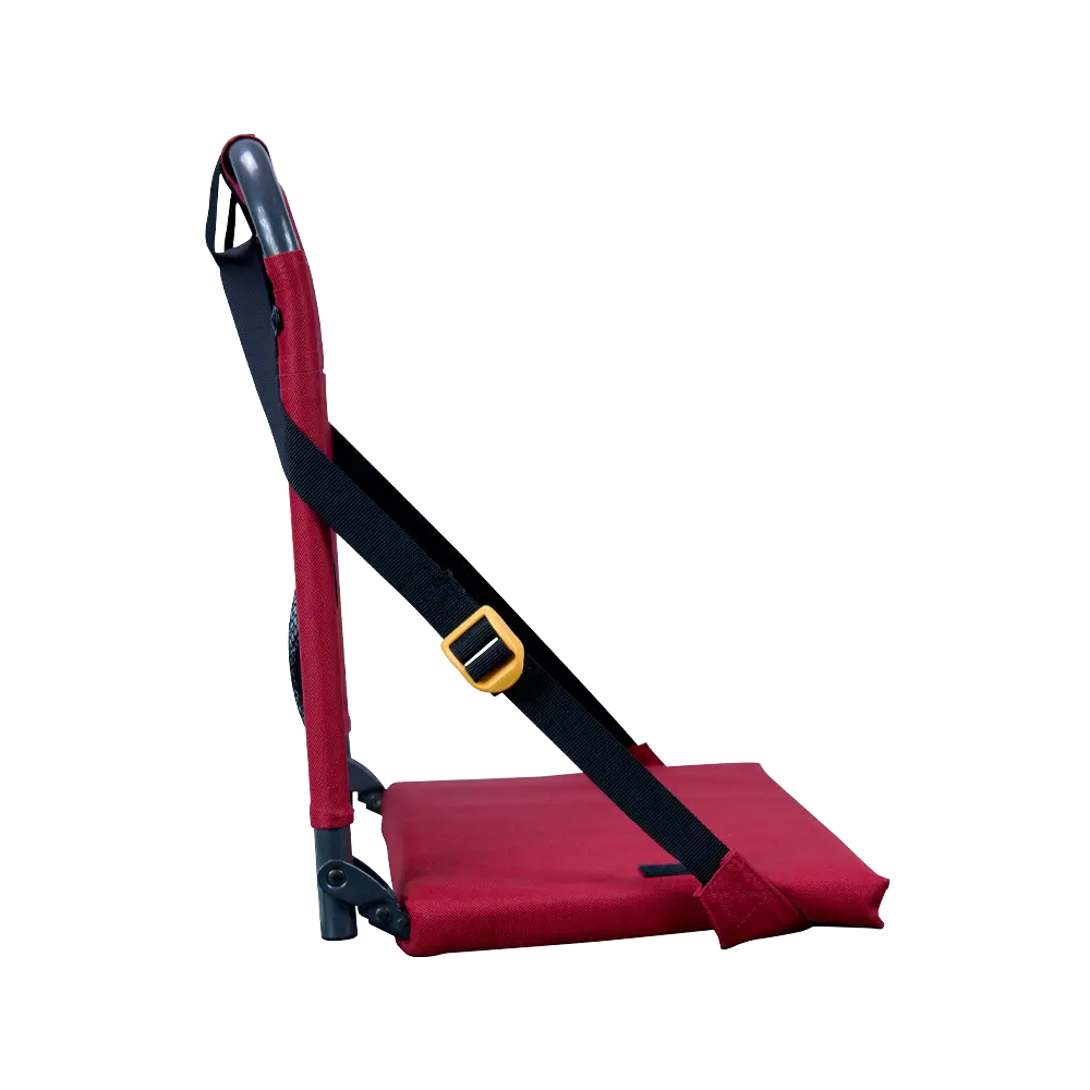 Ultra-Lightweight BleacherBack - Choice 696 - Bleacher-Friendly Stadium Chair with Back Support Detail