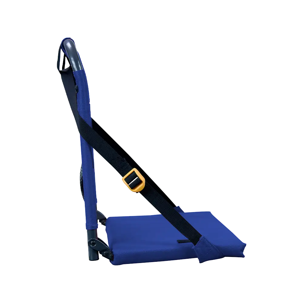 Ultra-Lightweight BleacherBack - Choice 696 - Bleacher-Friendly Stadium Chair with Back Support Detail