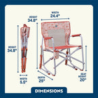 Smooth Motion Freestyle Rocker - Choice 711 - RoadTrip Rocker Smooth Motion Camp Chair Detail