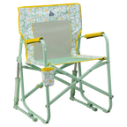 Smooth Motion Freestyle Rocker - Choice 711 - RoadTrip Rocker Smooth Motion Camp Chair - Green/Yellow