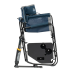 Smooth Motion Freestyle Rocker with Side Table - Choice 853 - Heavy-Duty Kickback Rocker with Beverage Holder Detail