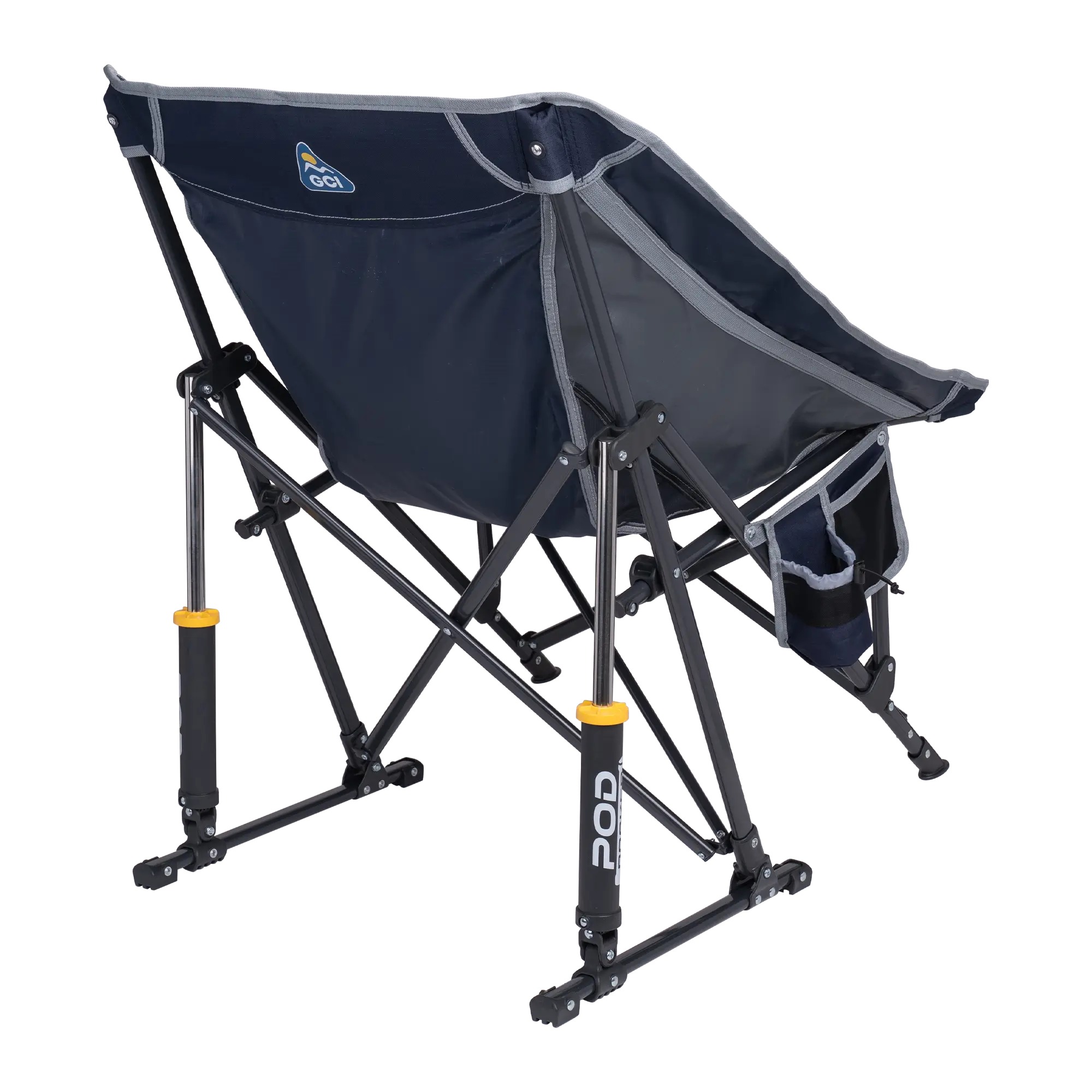 Patented Spring-Action Pod Rocker - Choice 933 - Patented Spring-Action Rocking Chair for Camping Detail