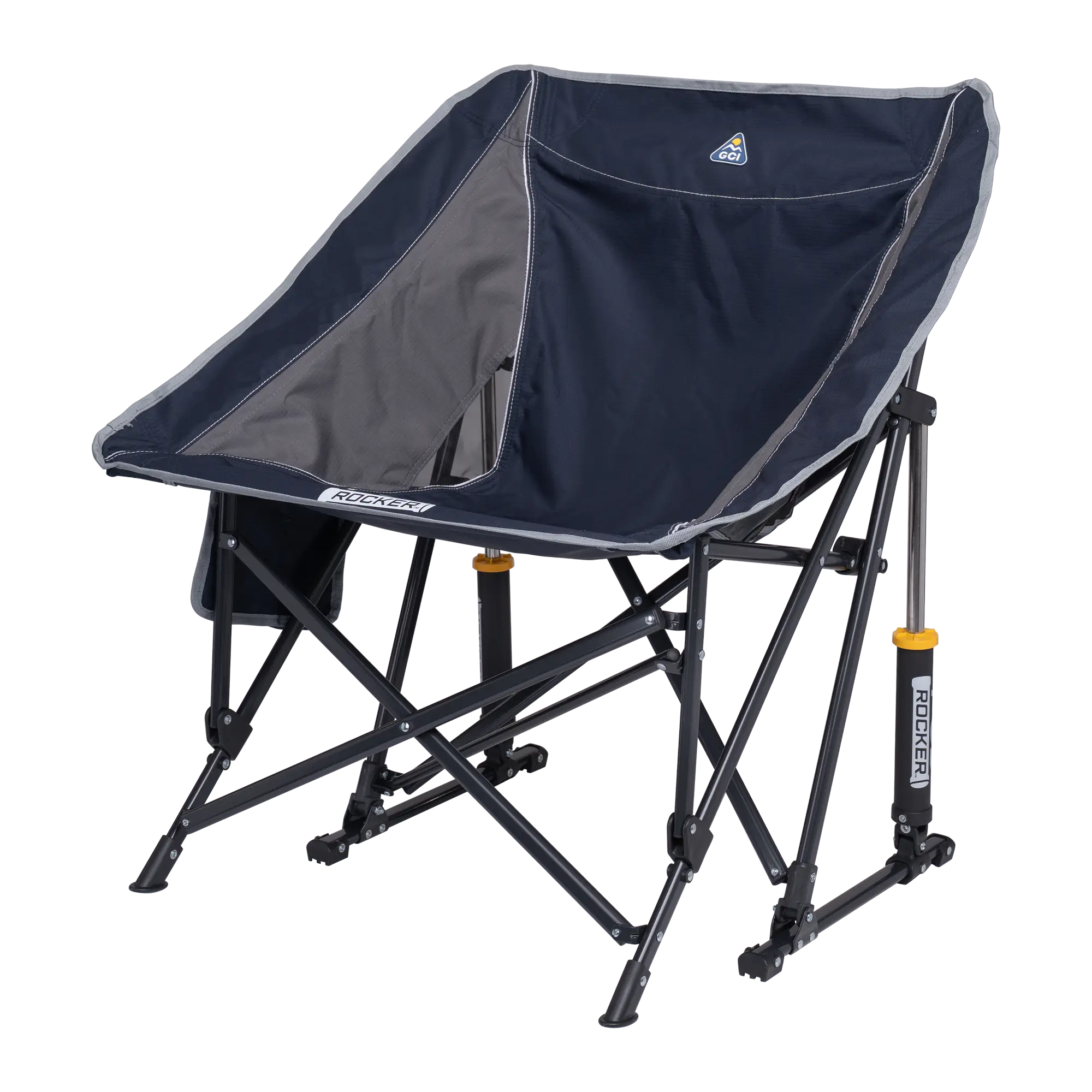 Patented Spring-Action Pod Rocker - Choice 933 - Patented Spring-Action Rocking Chair for Camping Detail