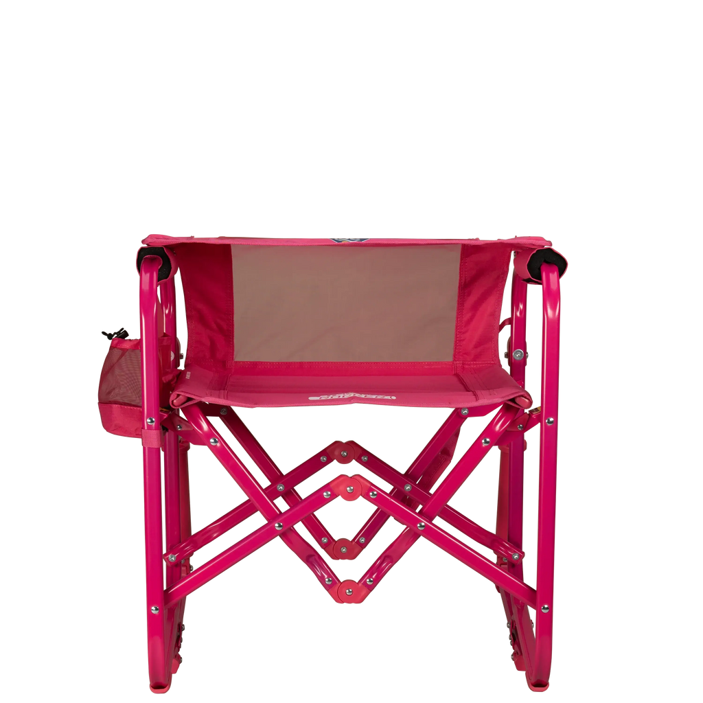 Luxury Camp Stowaway Rocker - Choice 794 - Heavy-Duty Kickback Rocker with Beverage Holder Detail