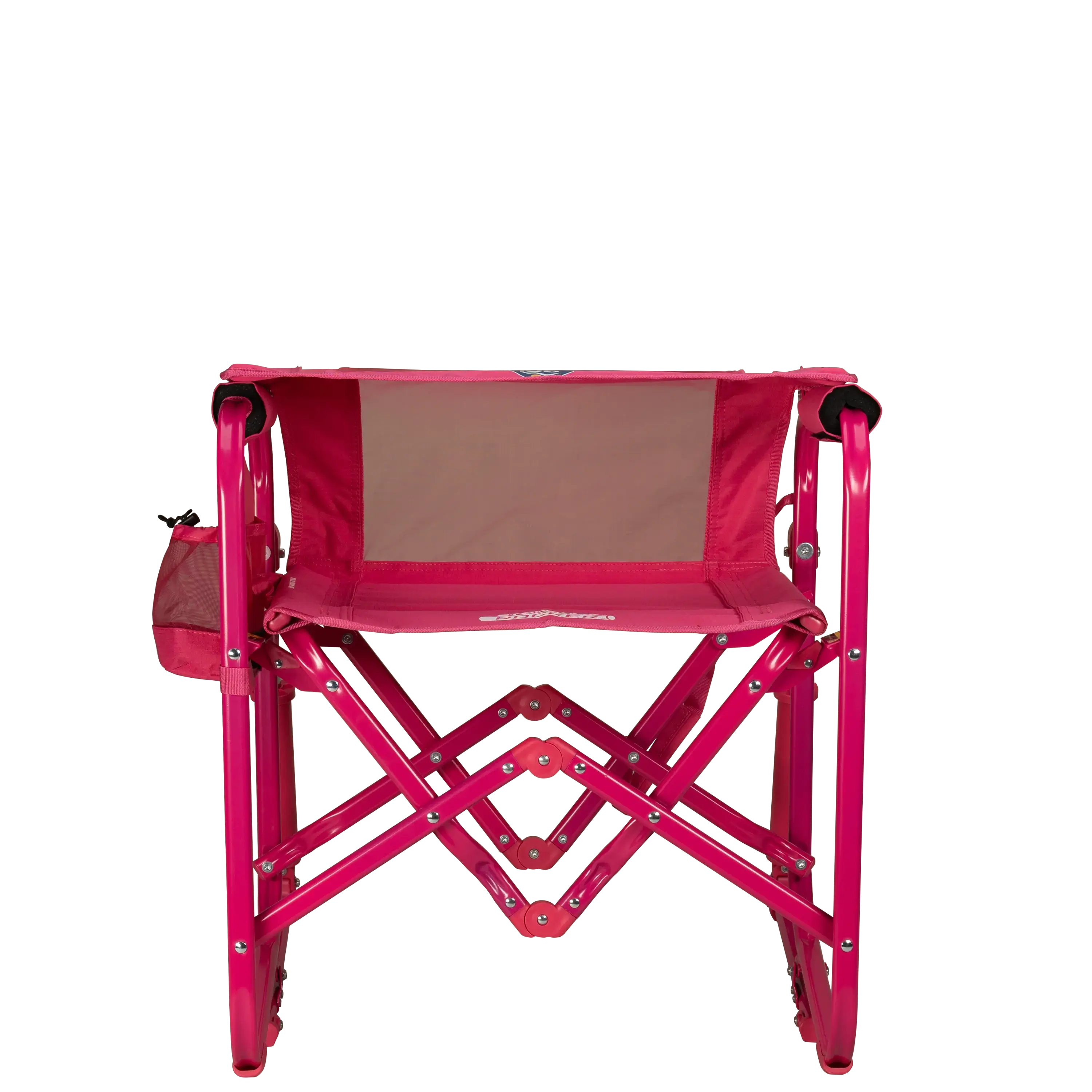 Luxury Camp Stowaway Rocker - Choice 794 - Heavy-Duty Kickback Rocker with Beverage Holder Detail