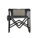 Luxury Camp Stowaway Rocker - Choice 794 - Heavy-Duty Kickback Rocker with Beverage Holder Detail