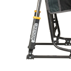 Luxury Camp Stowaway Rocker - Choice 794 - Heavy-Duty Kickback Rocker with Beverage Holder Detail
