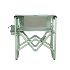 Luxury Camp Stowaway Rocker - Choice 794 - Heavy-Duty Kickback Rocker with Beverage Holder Detail