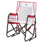 Luxury Camp Stowaway Rocker - Choice 794 - Heavy-Duty Kickback Rocker with Beverage Holder Detail