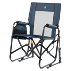 Luxury Camp Stowaway Rocker - Choice 794 - Heavy-Duty Kickback Rocker with Beverage Holder Detail
