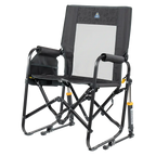 Luxury Camp Stowaway Rocker - Choice 794 - Heavy-Duty Kickback Rocker with Beverage Holder Detail