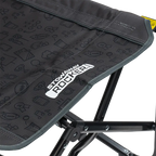 Luxury Camp Stowaway Rocker - Choice 794 - Heavy-Duty Kickback Rocker with Beverage Holder Detail