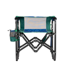 Luxury Camp Stowaway Rocker - Choice 794 - Heavy-Duty Kickback Rocker with Beverage Holder Detail