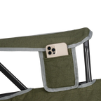 Heavy-Duty Freestyle Kickback Rocker - Choice 345 - Freestyle Rocker Portable Outdoor Folding Chair Detail