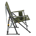 Heavy-Duty Freestyle Kickback Rocker - Choice 345 - Freestyle Rocker Portable Outdoor Folding Chair Detail