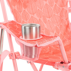 Heavy-Duty Freestyle Kickback Rocker - Choice 345 - Freestyle Rocker Portable Outdoor Folding Chair Detail