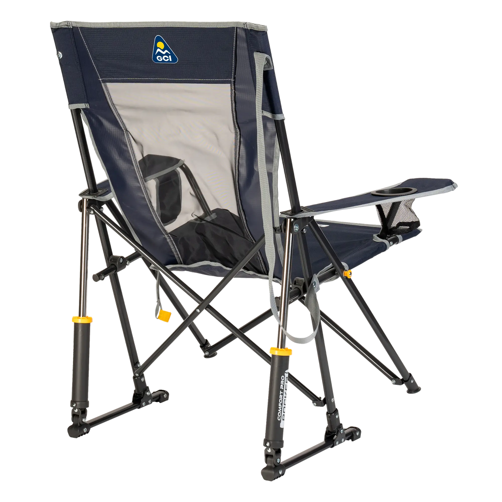 Heavy-Duty Freestyle Comfort Pro Rocker - Choice 375 - Freestyle Rocker Portable Outdoor Folding Chair Detail
