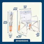 Smooth Motion Freestyle Rocker Elite - Choice 460 - Freestyle Rocker Portable Outdoor Folding Chair Detail