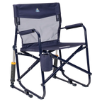 Smooth Motion Freestyle Rocker Elite - Choice 460 - Freestyle Rocker Portable Outdoor Folding Chair - Rich Blue