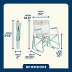 Smooth Motion Freestyle Rocker Elite - Choice 460 - Freestyle Rocker Portable Outdoor Folding Chair Detail