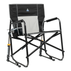 Patented Spring-Action Freestyle Rocker XL - Choice 552 - RoadTrip Rocker Smooth Motion Camp Chair - Black