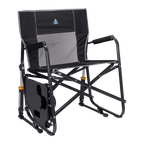 Heavy-Duty Freestyle Freestyle Rocker XL with Side Table - Choice 836 - Heavy-Duty Kickback Rocker with Beverage Holder Detail