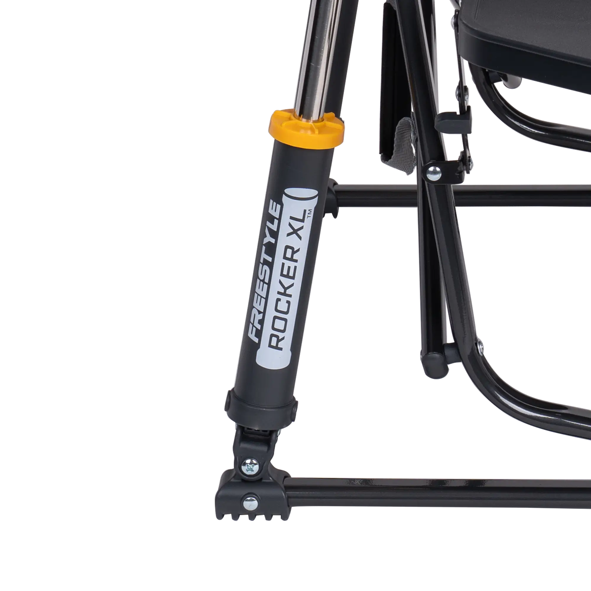 Heavy-Duty Freestyle Freestyle Rocker XL with Side Table - Choice 836 - Heavy-Duty Kickback Rocker with Beverage Holder Detail