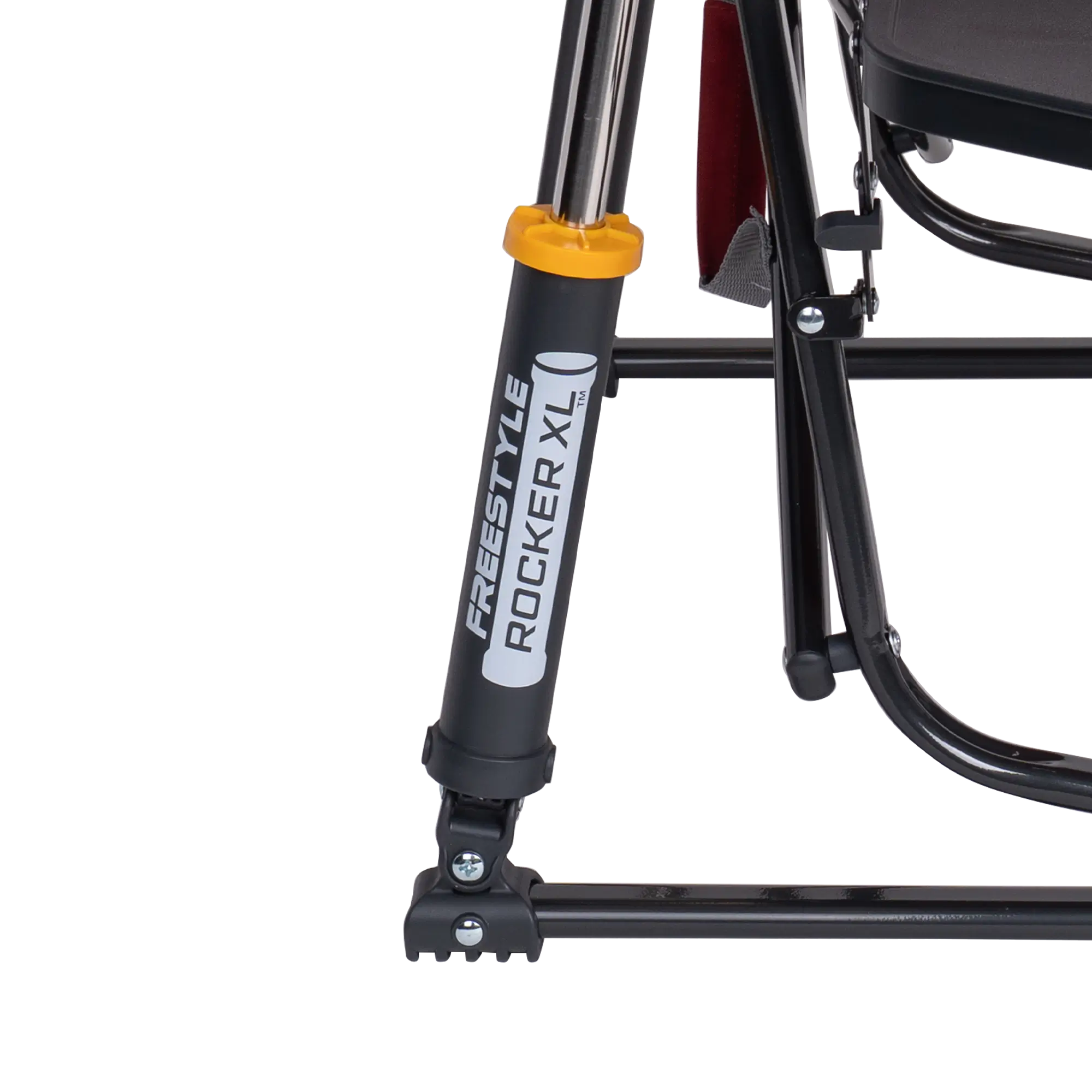 Heavy-Duty Freestyle Freestyle Rocker XL with Side Table - Choice 836 - Heavy-Duty Kickback Rocker with Beverage Holder Detail