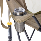 Luxury Camp Comfort Pro Rocker XL - Choice 107 - Patented Spring-Action Rocking Chair for Camping Detail