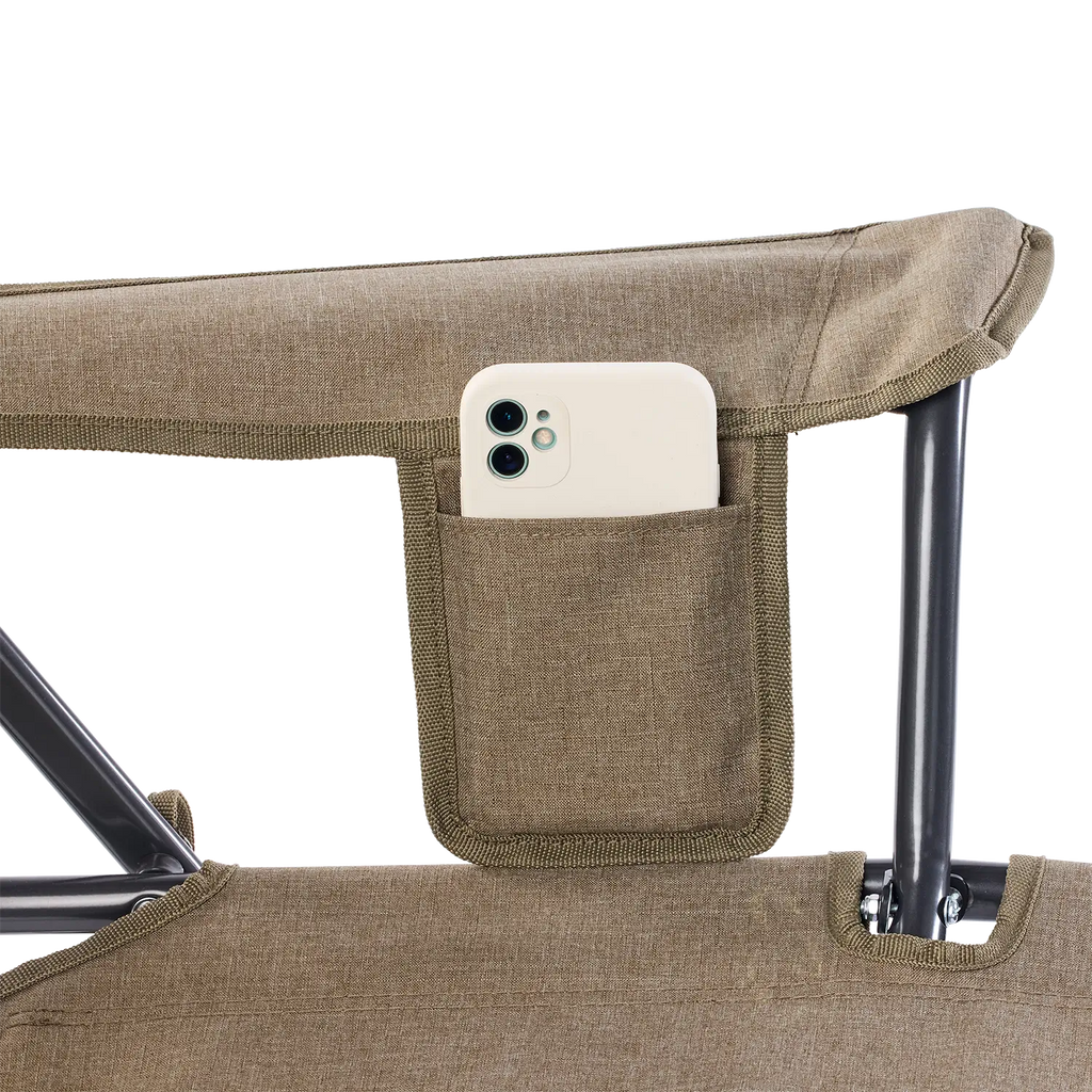 Luxury Camp Comfort Pro Rocker XL - Choice 107 - Patented Spring-Action Rocking Chair for Camping Detail