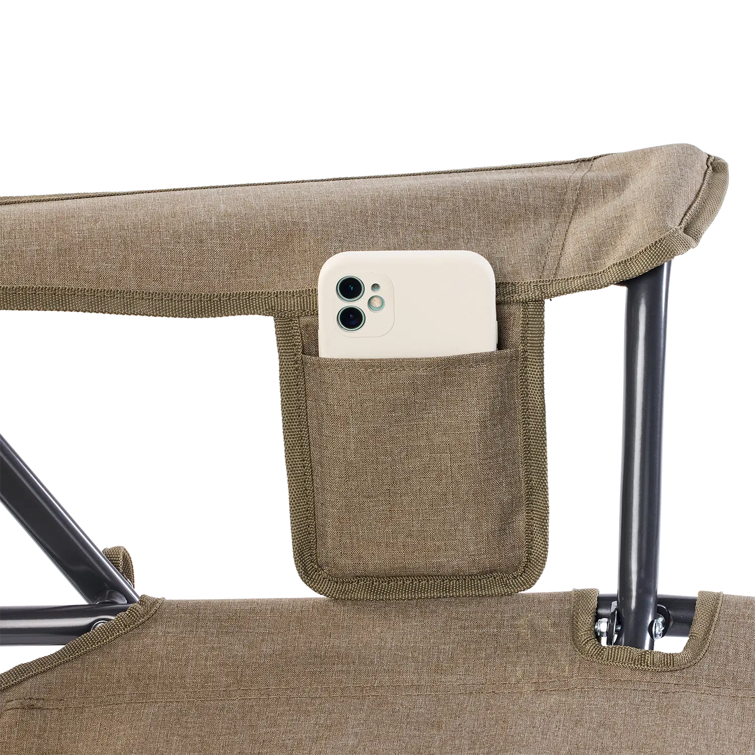 Luxury Camp Comfort Pro Rocker XL - Choice 107 - Patented Spring-Action Rocking Chair for Camping Detail