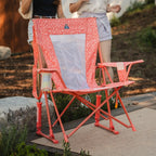 Heavy-Duty Freestyle Comfort Pro Rocker - Choice 375 - Freestyle Rocker Portable Outdoor Folding Chair Detail