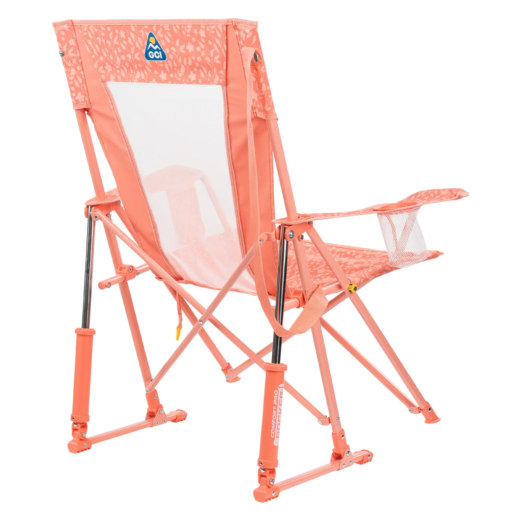 Heavy-Duty Freestyle Comfort Pro Rocker - Choice 375 - Freestyle Rocker Portable Outdoor Folding Chair Detail