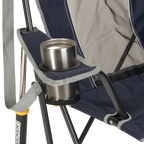 Heavy-Duty Freestyle Comfort Pro Rocker - Choice 375 - Freestyle Rocker Portable Outdoor Folding Chair Detail