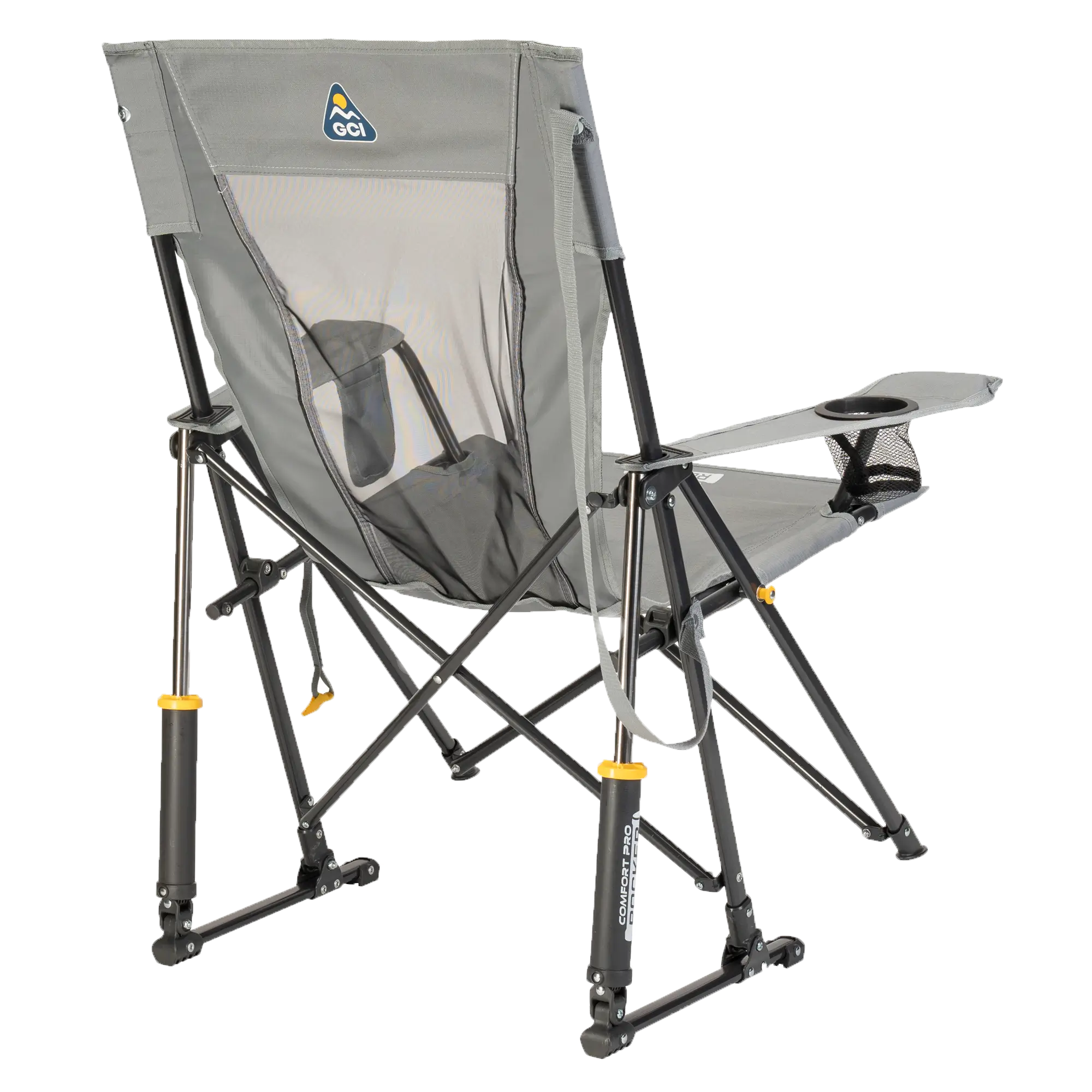 Heavy-Duty Freestyle Comfort Pro Rocker - Choice 375 - Freestyle Rocker Portable Outdoor Folding Chair Detail