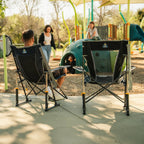 Heavy-Duty Freestyle Comfort Pro Rocker - Choice 375 - Freestyle Rocker Portable Outdoor Folding Chair Detail