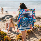 Low-Profile Everywhere Chair 2 - Choice 656 - Multi-Position Outdoor Beach Chair with Pillow Detail