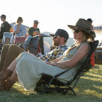 Low-Profile Everywhere Chair 2 - Choice 656 - Multi-Position Outdoor Beach Chair with Pillow Detail