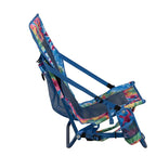 Low-Profile Everywhere Chair 2 - Choice 656 - Multi-Position Outdoor Beach Chair with Pillow Detail