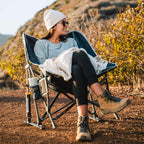 Patented Spring-Action Pod Rocker - Choice 933 - Patented Spring-Action Rocking Chair for Camping Detail