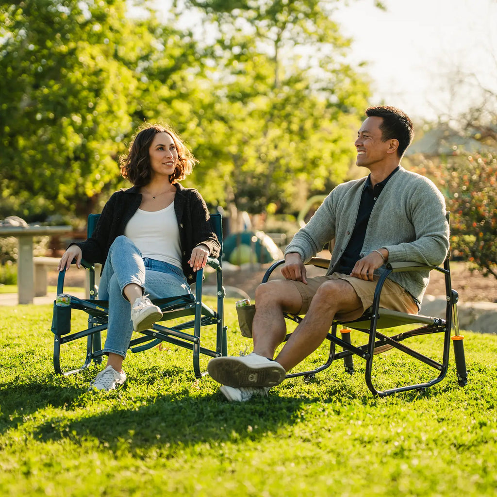 Heavy-Duty Freestyle Grab & Go Rocker - Choice 551 - RoadTrip Rocker Smooth Motion Camp Chair Detail