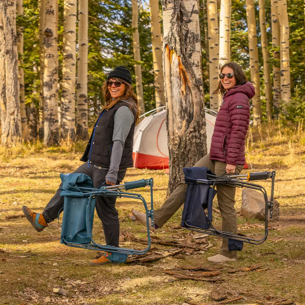Heavy-Duty Freestyle Grab & Go Rocker - Choice 551 - RoadTrip Rocker Smooth Motion Camp Chair Detail
