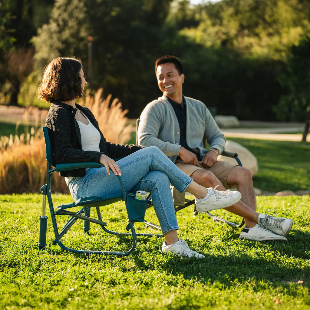 Heavy-Duty Freestyle Grab & Go Rocker - Choice 551 - RoadTrip Rocker Smooth Motion Camp Chair Detail