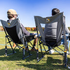 Heavy-Duty Freestyle Comfort Pro Rocker - Choice 375 - Freestyle Rocker Portable Outdoor Folding Chair Detail